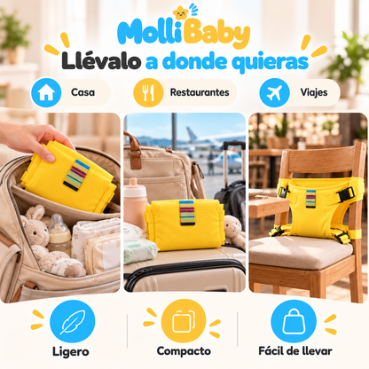 Molli Baby™ – Asiento Portátil para Bebé
